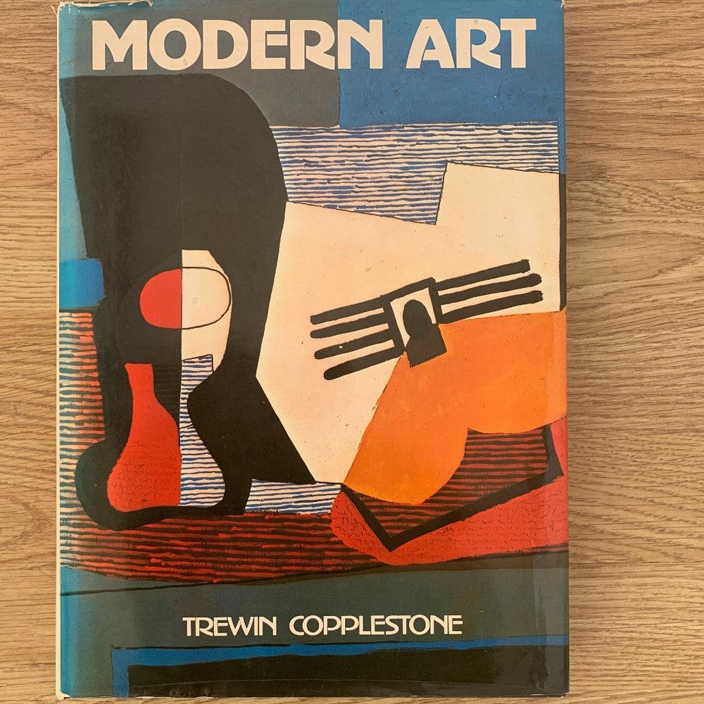 Vintage 80s Modern Art by Trewin Copplestone - Perfect Coffee Table Book!